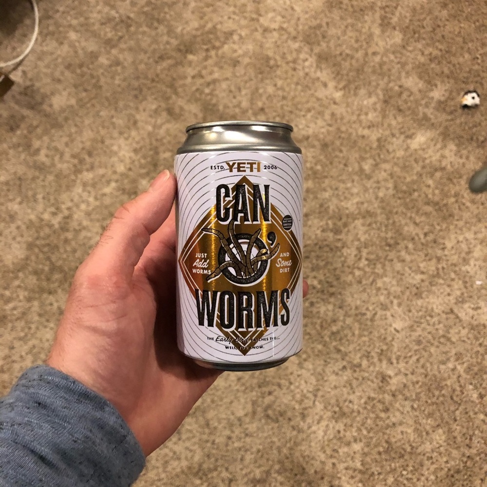 Yeti “Can of Worms” Pop-Top Storage Can